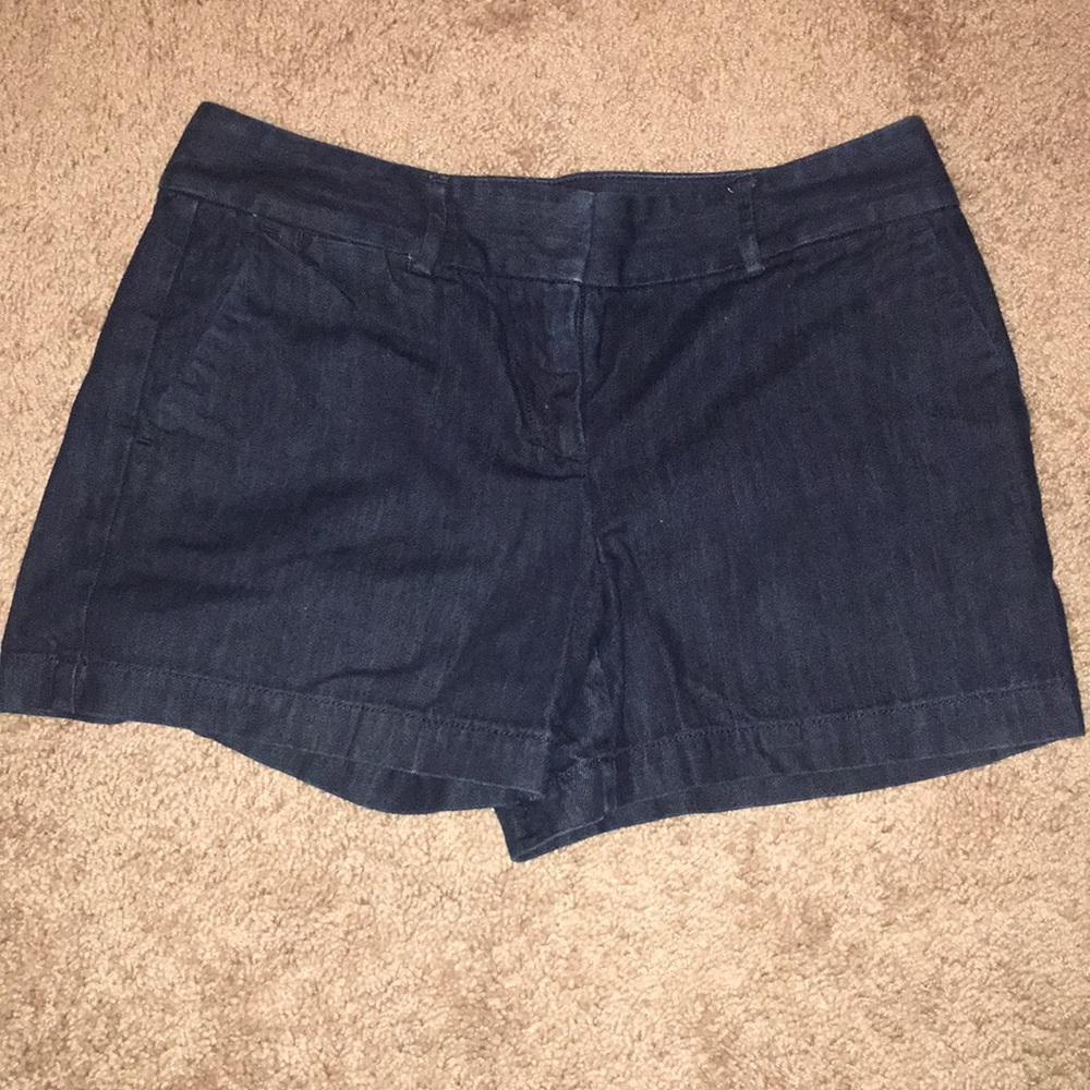 Denim shorts from the Loft